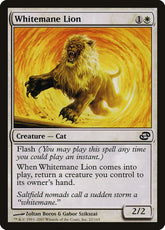 Leão de Juba Branca / Whitemane Lion - Magic: The Gathering - MoxLand